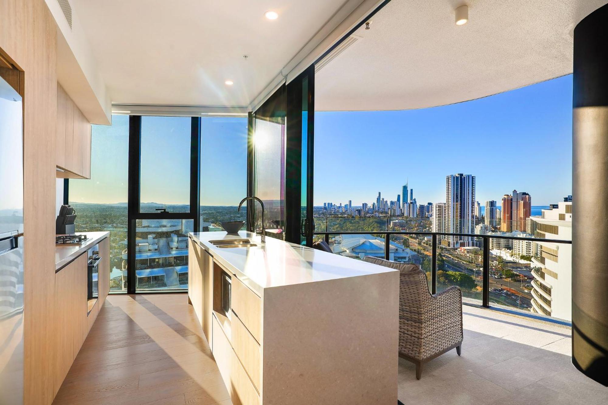 Luxury S Casino Residences Broadbeach - Holiday Paradise Gold Coast Værelse billede